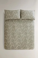 PAISLEY SATEEN DUVET COVER