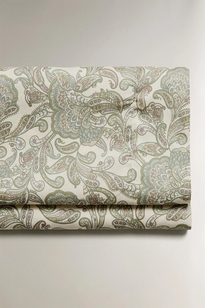 PAISLEY SATEEN FLAT SHEET