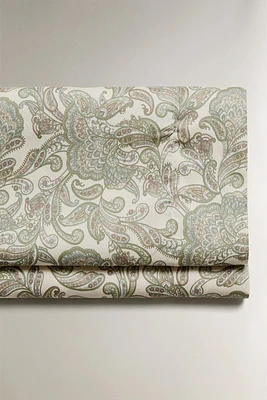 DRAP DE DESSUS SATIN PAISLEY