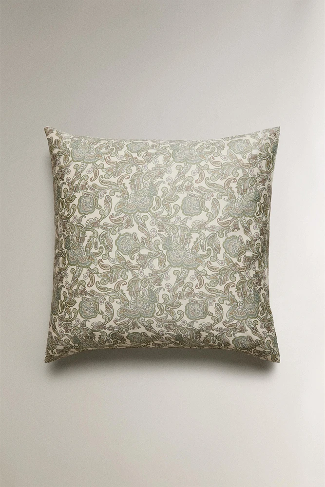 PAISLEY SATEEN PILLOWCASE