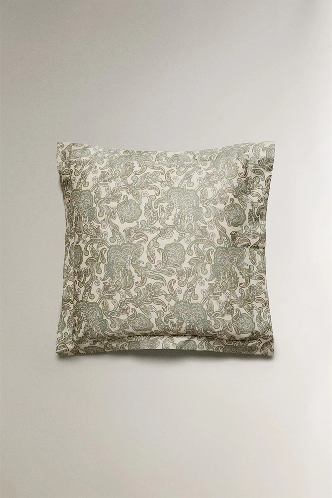 PAISLEY SATEEN PILLOWCASE