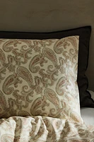 PAISLEY PRINT PILLOWCASE