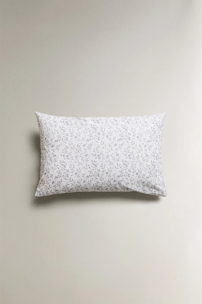 MINI FLORAL PRINT THROW PILLOW COVER