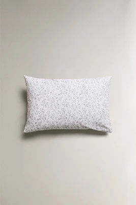 MINI FLORAL PRINT THROW PILLOW COVER