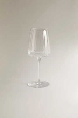 VERRE À VIN RECYCLABLE LIGNES