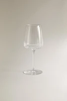 VERRE À VIN RECYCLABLE LIGNES