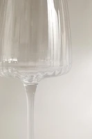 VERRE À VIN RECYCLABLE LIGNES