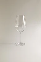 TEXTURED CRYSTALLINE WINE GLASS