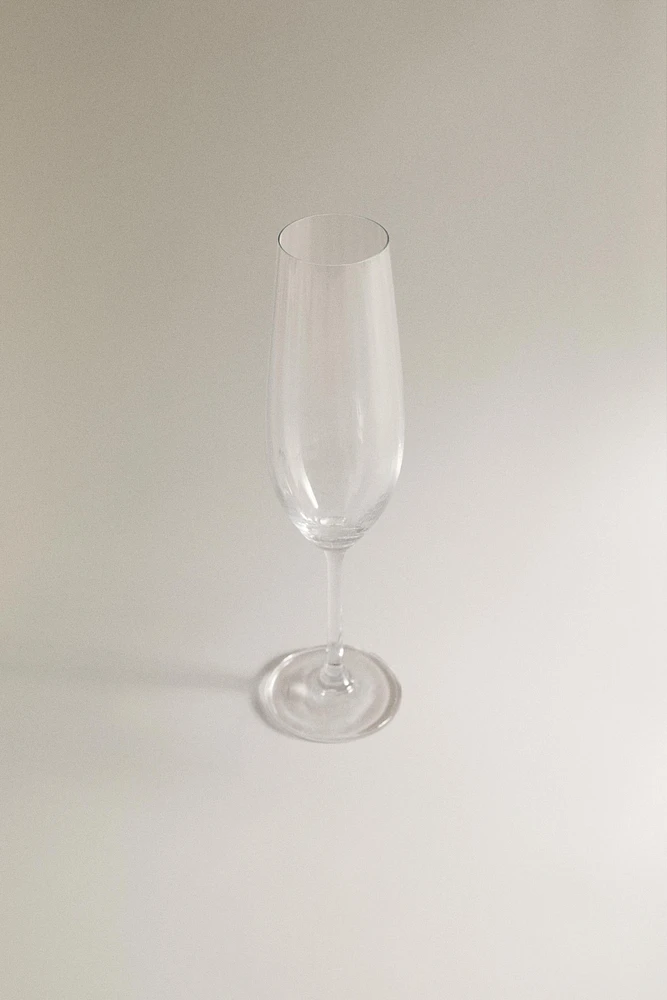 WAVY FLUTE GLASS