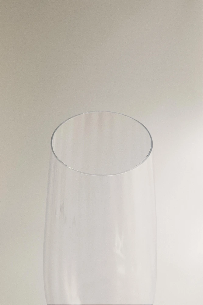 WAVY FLUTE GLASS