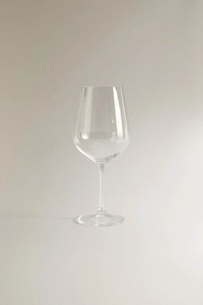 SMOOTH BOHEMIA CRYSTAL GLASS