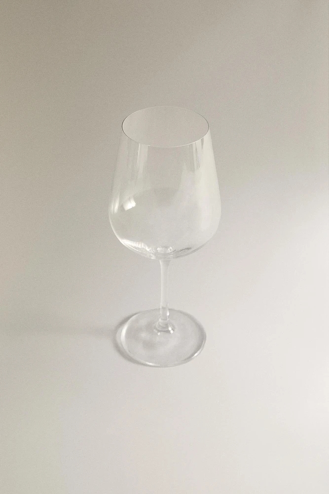 VERRE À VIN LISSE BOHEMIA CRYSTAL