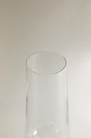 CRYSTALLINE FLUTE GLASS