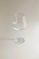 LARGE BOHEMIA CRYSTAL GLASS