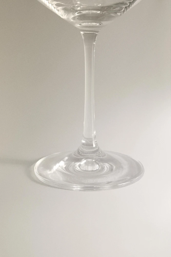 LARGE BOHEMIA CRYSTAL GLASS