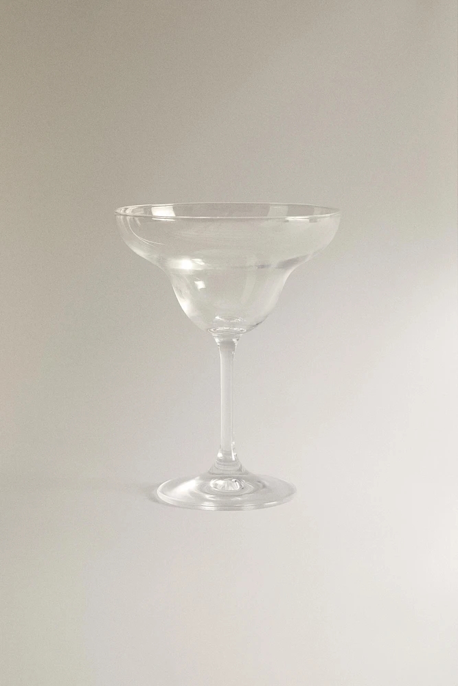 VERRE À PIED VERRE NON RECYCLABLE COCKTAIL