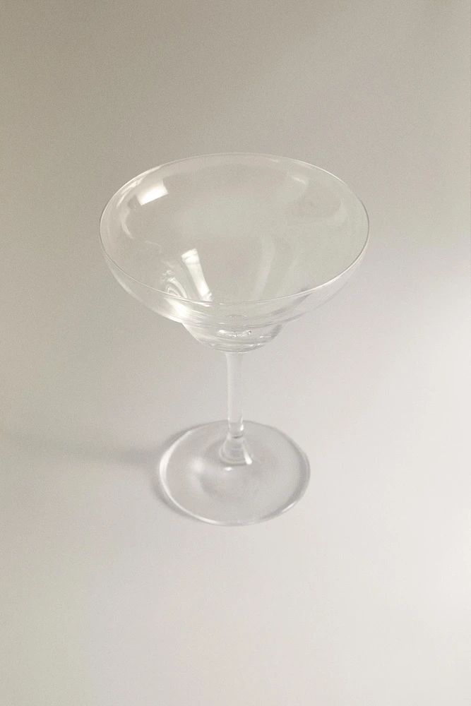 VERRE À PIED VERRE NON RECYCLABLE COCKTAIL