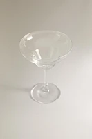 VERRE À PIED VERRE NON RECYCLABLE COCKTAIL