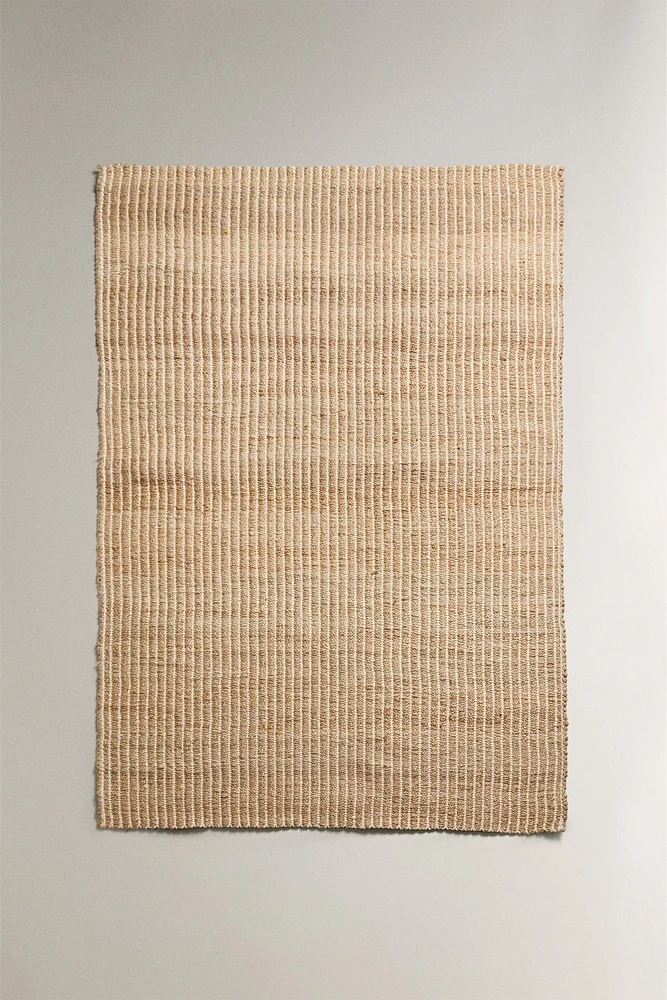 NON-SLIP JUTE AREA RUG