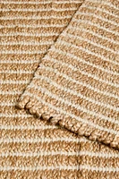 NON-SLIP JUTE AREA RUG