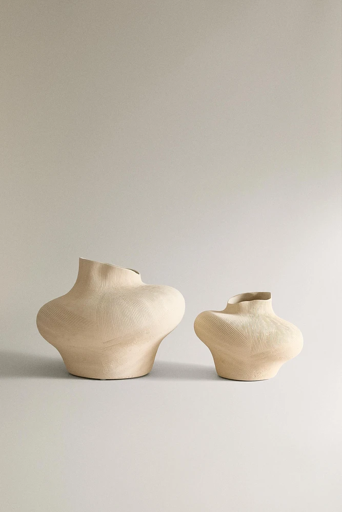 IRREGULAR CERAMIC VASE