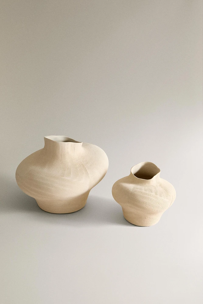 IRREGULAR CERAMIC VASE