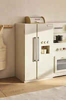 CHILDREN’S WOODEN DOUBLE DOOR FRIDGE TOY