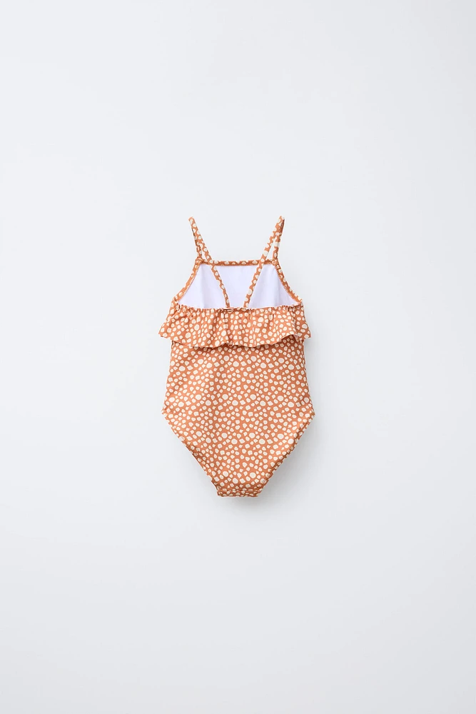 2-6 ANS / MAILLOT DE BAIN IMPRIMÉ ANIMAL