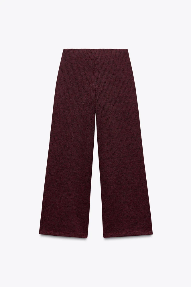 PANTALON LARGE TEXTURÉ