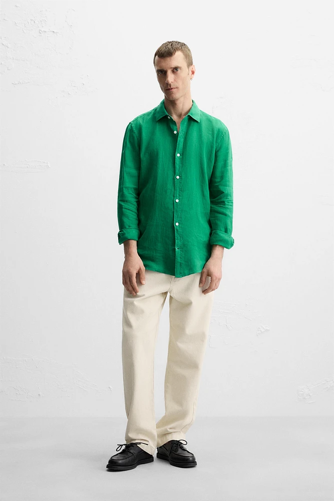 100% LINEN SHIRT