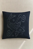 FISH THROW PILLOW COVER
