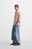 CHEMISE À CARREAUX EN COTON
