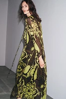 ZW COLLECTION PRINTED TUNIC DRESS