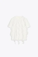 RUFFLE T-SHIRT