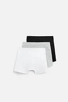 3 PACK OF COMBINATION BOXERS