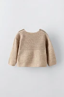 WOOL AND CASHMERE BLEND SWEATER