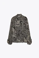 ZW COLLECTION PRINTED SHIRT