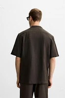 CHEMISE 100 % LIN À POCHES