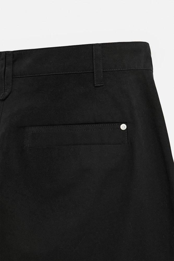 WIDE FIT CHINO PANTS