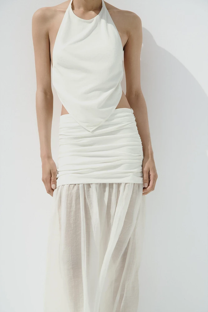 TOP HALTER DOS NU