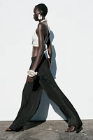 FLOWY WIDE LEG PANTS