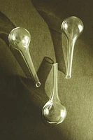 SET OF BOROSILICATE GLASS SELF-WATERING GLOBES (SET OF 3)