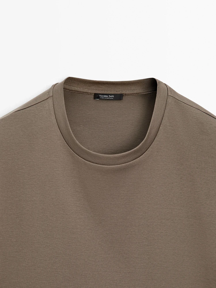 T-shirt 100 % coton mercerisé