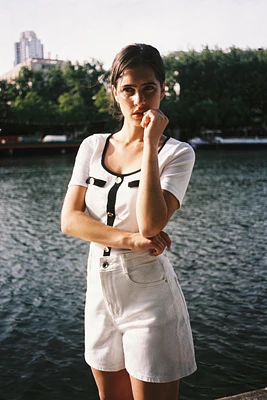 T-SHIRT FINITIONS EN CONTRASTE