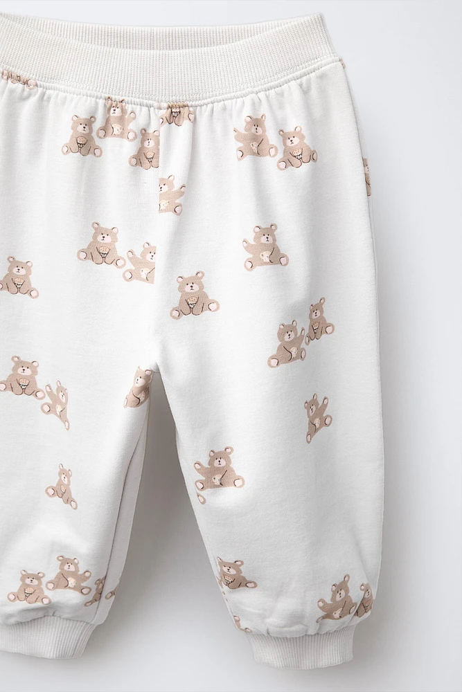 PRINTED SWEATSHIRT AND PANTS PACK