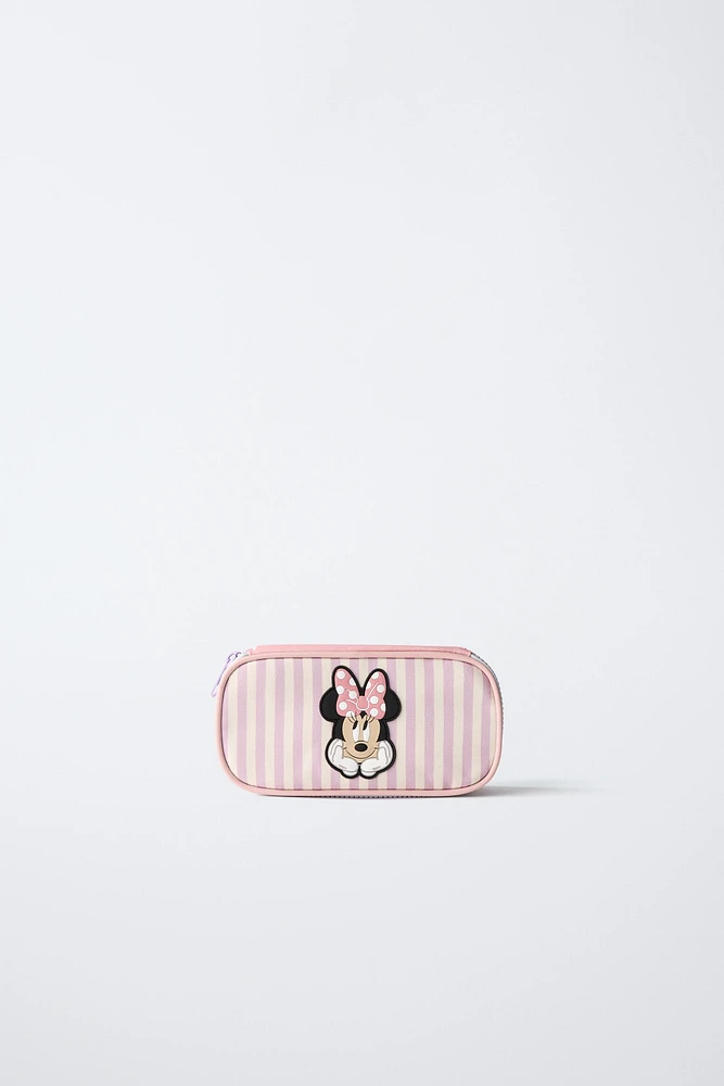 MINNIE MOUSE © DISNEY STRIPED PENCIL CASE