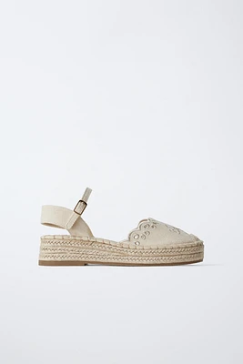 EMBROIDERED ESPADRILLES