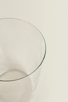 SET OF TALL GLASS TUMBLERS (SET OF 4