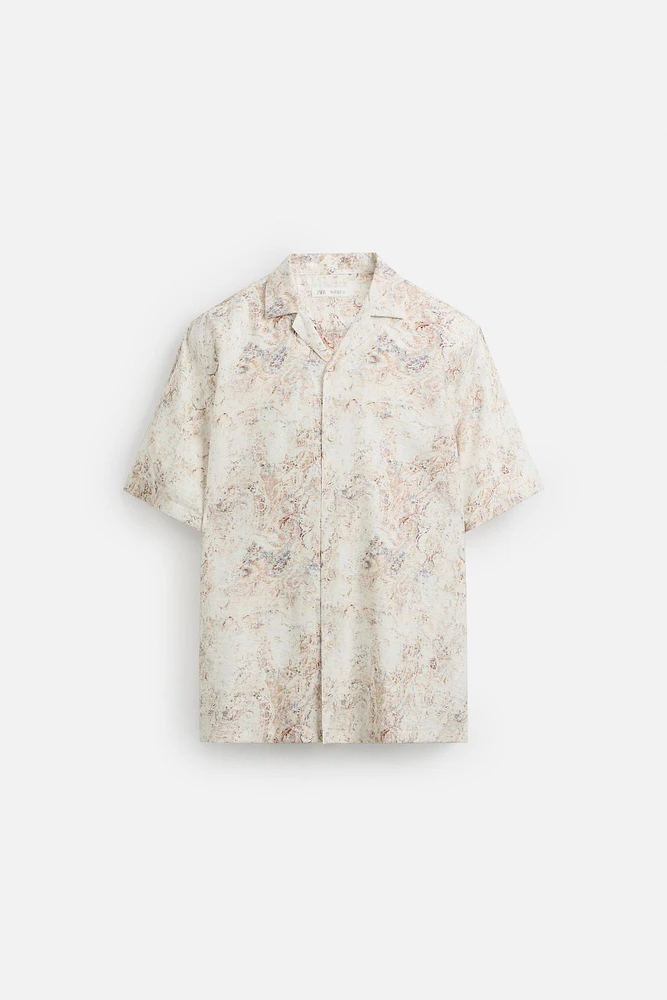 CHEMISE À IMPRIMÉ ABSTRAIT