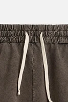 WASHED RELAXED FIT SHORTS